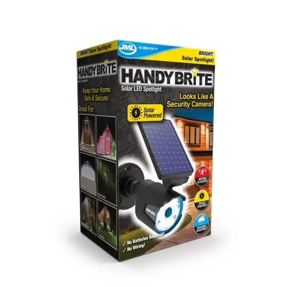 JML Handy Brite Solar LED Spotlight 1 JML Handy Brite Solar LED Spotlight