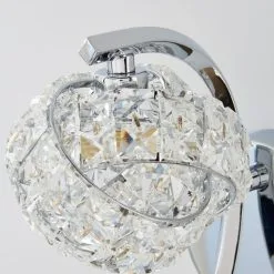 Dunelm Cecilie Glass Wall Light Twin Pack -Dunelm Lights Sales 30762442 alt03