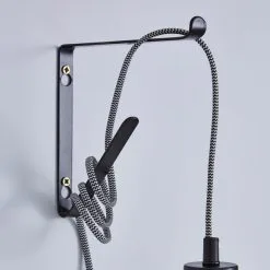 Dunelm Bradford Plug In Flex Set Twin Pack Matt Black -Dunelm Lights Sales 30762451 alt04