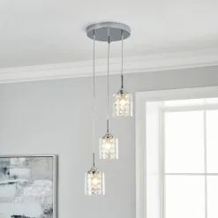 Dunelm Frankie 3 Light Cluster Ceiling Fitting