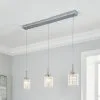 Dunelm Frankie 3 Light Bar Ceiling Fitting