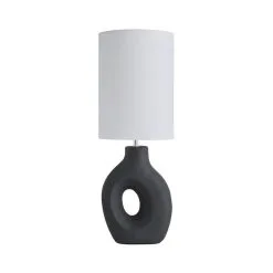 Dunelm Dinah Sculptural Black Table Lamp -Dunelm Lights Sales 30763290 alt05