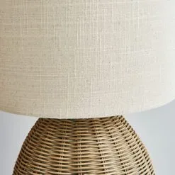Dunelm Churchgate Cotes Rattan Floor Lamp -Dunelm Lights Sales 30763294 alt02