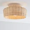 Dunelm Ohio 1 Light Flush Ceiling Fitting -Dunelm Lights Sales 30766150