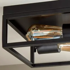 Dunelm Bathroom London 2 Light Flush Fitting -Dunelm Lights Sales 30766169 alt03