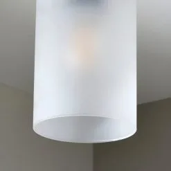 Dunelm Fryer Bathroom Flush Fitting Black Frosted -Dunelm Lights Sales 30766173 alt04