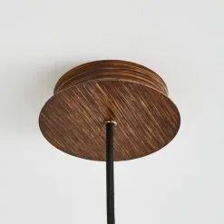 Dunelm Tien Walnut 1 Light Pendant Ceiling Fitting -Dunelm Lights Sales 30766176 alt03