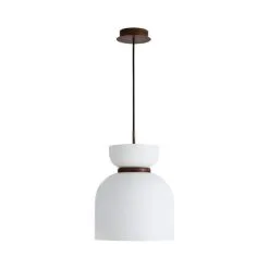 Dunelm Tien Walnut 1 Light Pendant Ceiling Fitting -Dunelm Lights Sales 30766176 alt05