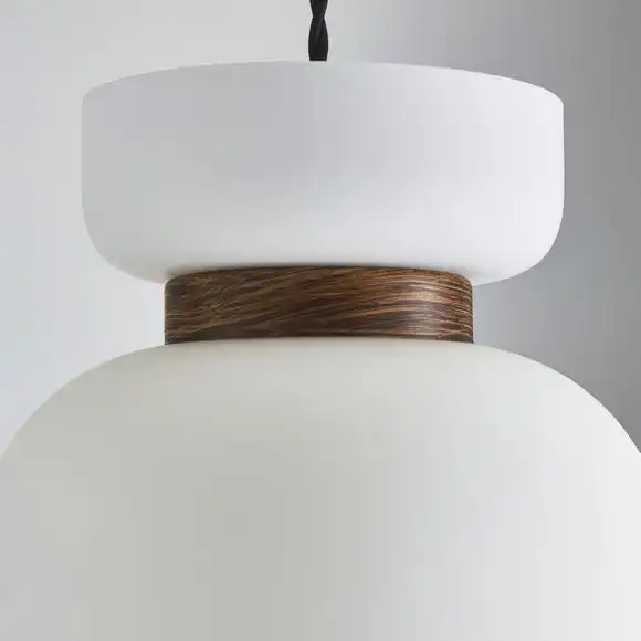 Dunelm Tien Walnut 3 Light Cluster Ceiling Fitting 3 Dunelm Tien Walnut 3 Light Cluster Ceiling Fitting - Image 3