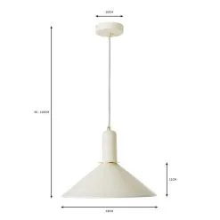 Dunelm Corben 1 Light Pendant Ceiling Fitting -Dunelm Lights Sales 30766181 alt07