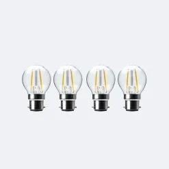 Status 2.5W Filament SES Mini Globe 4 Pack 7 Status 2.5W Filament SES Mini Globe 4 Pack -Dunelm Lights Sales 30767628 alt04