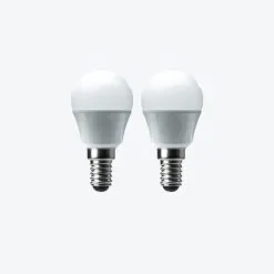 Status 5.5W Pearl SES Mini Globe 2 Pack -Dunelm Lights Sales 30767664 alt02