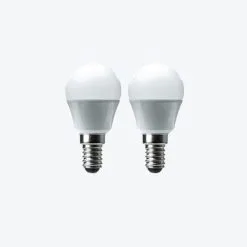 Status 4W Day Light Pearl SES Mini Globe 2 Pack -Dunelm Lights Sales 30767666 alt02