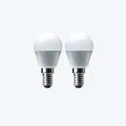 Status 5.5W Day Light Pearl SES Mini Globe 2 Pack -Dunelm Lights Sales 30767667 alt02