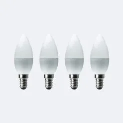 Status 5.5W Day Light Pearl SES Candle 2 Pack -Dunelm Lights Sales 30767690 alt04