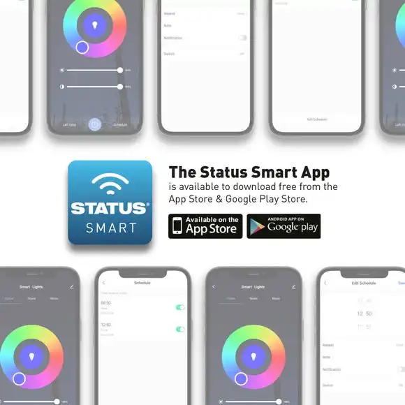 Status SMART 9W Colour Changing BC GLS 5 Status SMART 9W Colour Changing BC GLS - Image 5