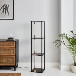 Dunelm Franklin Replaceable Integrated LED Shelved Floor Lamp -Dunelm Lights Sales 30768624 alt06