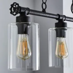 Dunelm Bates 3 Light Ceiling Fitting Industrial -Dunelm Lights Sales 30768638 alt02