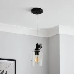 Dunelm Bates 1 Light Ceiling Fitting Industrial -Dunelm Lights Sales 30768639 alt01