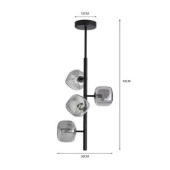 Elements Tollose 4 Lighting Ceiling Fitting -Dunelm Lights Sales 30768646 alt07