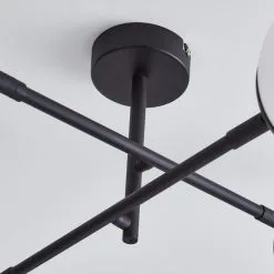 Dunelm Tela Bathroom 4 Light Ceiling Fitting Black -Dunelm Lights Sales 30769125 alt03