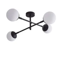 Dunelm Tela Bathroom 4 Light Ceiling Fitting Black -Dunelm Lights Sales 30769125 alt05