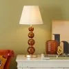 Dunelm Lilo Tortoiseshell Glass Table Lamp