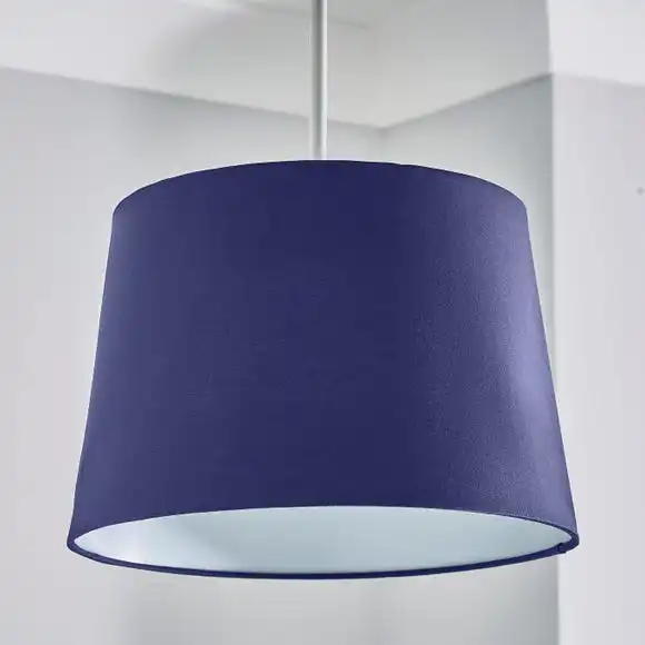 Dunelm Ava Navy Tapered Shade 2 Dunelm Ava Navy Tapered Shade - Image 2