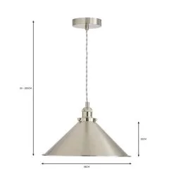 Dunelm Logan 1 Light Ceiling Fitting -Dunelm Lights Sales 30770067 alt07
