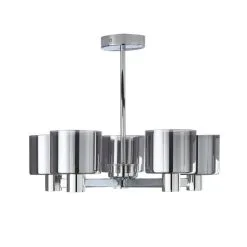 Dunelm Erin Ceiling 5 Light Smoked Ceiling Fitting -Dunelm Lights Sales 30770070 alt05