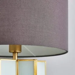 Dunelm Virgo Star Glass Table Lamp -Dunelm Lights Sales 30770079 alt02