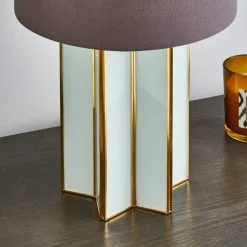 Dunelm Virgo Star Glass Table Lamp -Dunelm Lights Sales 30770079 alt03