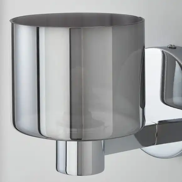 Dunelm Erin Smoked Wall Light 3 Dunelm Erin Smoked Wall Light - Image 3