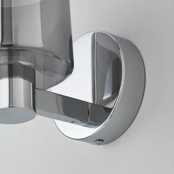 Dunelm Erin Smoked Wall Light 4 Dunelm Erin Smoked Wall Light - Image 4