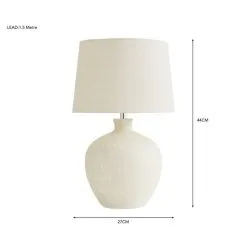 Dunelm Santiago Table Lamp -Dunelm Lights Sales 30771882 alt07