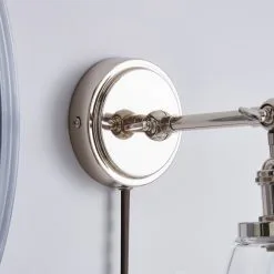 Dorma Purity Nickson EasyFit Plug-In Wall Light -Dunelm Lights Sales 30780622 alt03