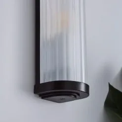 Dunelm Ripon Bathroom Wall Light Matt Black -Dunelm Lights Sales 30780623 alt02