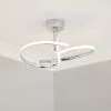 Dunelm Cortez 2 Arm LED Chrome Ceiling Fitting 13 Dunelm Cortez 2 Arm LED Chrome Ceiling Fitting -Dunelm Lights Sales 30781651