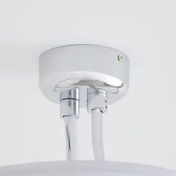 Dunelm Cortez 2 Arm LED Chrome Ceiling Fitting 8 Dunelm Cortez 2 Arm LED Chrome Ceiling Fitting -Dunelm Lights Sales 30781651 alt03