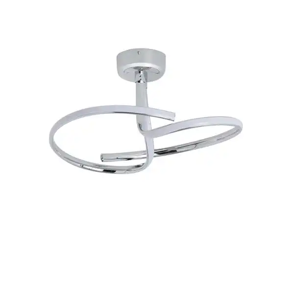 Dunelm Cortez 2 Arm LED Chrome Ceiling Fitting 5 Dunelm Cortez 2 Arm LED Chrome Ceiling Fitting - Image 5