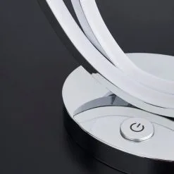 Dunelm Menton Dimmable Integrated Chrome LED Table Lamp 9 Dunelm Menton Dimmable Integrated Chrome LED Table Lamp -Dunelm Lights Sales 30781654 alt03