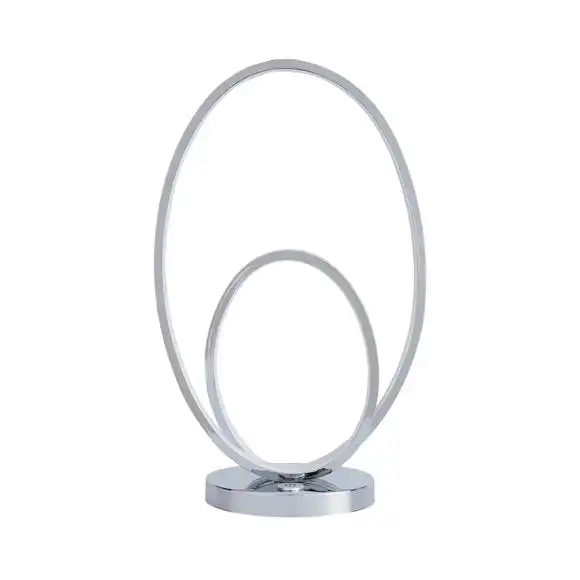 Dunelm Menton Dimmable Integrated Chrome LED Table Lamp 5 Dunelm Menton Dimmable Integrated Chrome LED Table Lamp - Image 5