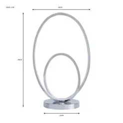 Dunelm Menton Dimmable Integrated Chrome LED Table Lamp 11 Dunelm Menton Dimmable Integrated Chrome LED Table Lamp -Dunelm Lights Sales 30781654 alt05