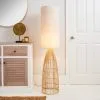 Dunelm Cortado Natural Wicker Floor Lamp -Dunelm Lights Sales 30781660