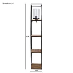 Dunelm Fulton Shelved Floor Lamp -Dunelm Lights Sales 30783561 alt05