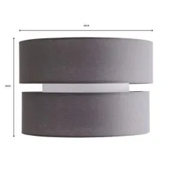 Dunelm Frea Drum Shade 45cm -Dunelm Lights Sales 30784207 alt04