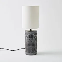 Black Natural History Museum Table Lamp -Dunelm Lights Sales 30786669 alt03