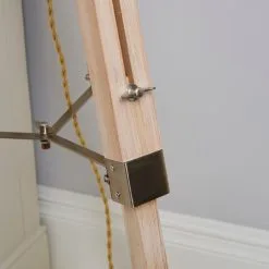 Dunelm Trio Tripod Light Wood Floor Lamp -Dunelm Lights Sales 30787668 alt03