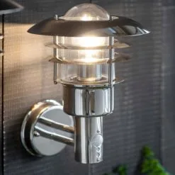 Vogue Lighting Vogue Pheonix PIR Outdoor Up Wall Light