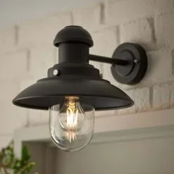 Vogue Lighting Vogue Preston Outdoor Wall Light Black